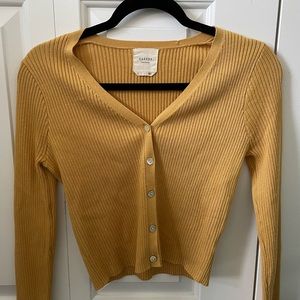 Harper Cropped Sweater Top